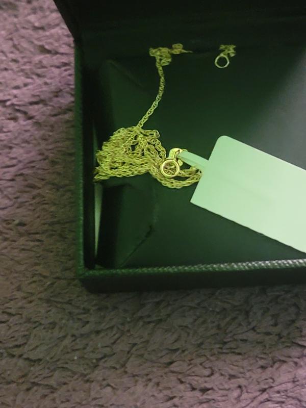 Lightweight 14 carrpts 20 inches gold chain