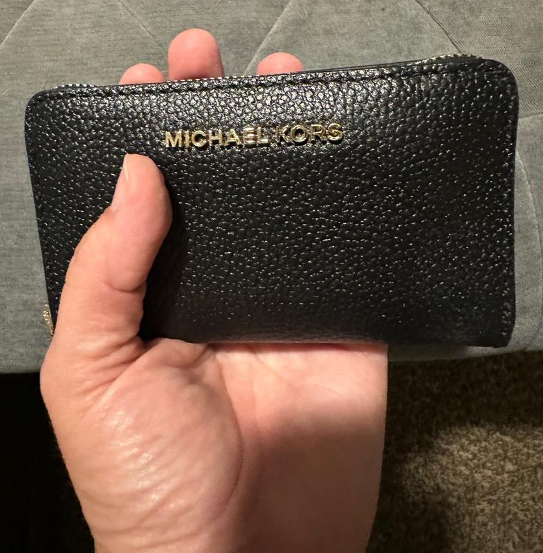Michael Kors Jet Set Small Zip Around Card Case - Macy's
