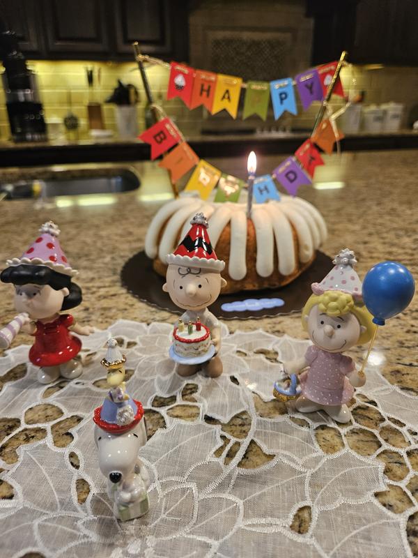 Lenox Peanuts 6 Pc. Birthday Party Porcelain Figurine Set