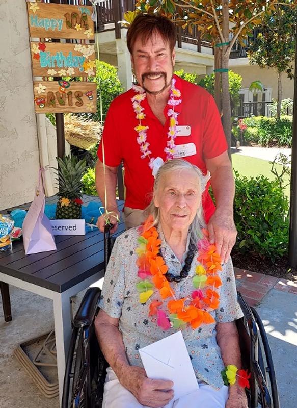 Avis's 104th Birthday Luau