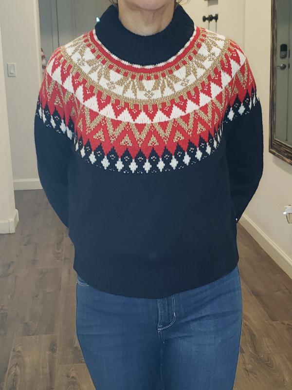 Its at the jean button