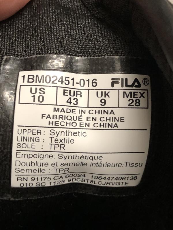 Fila rn 91175 ca 60024 deals