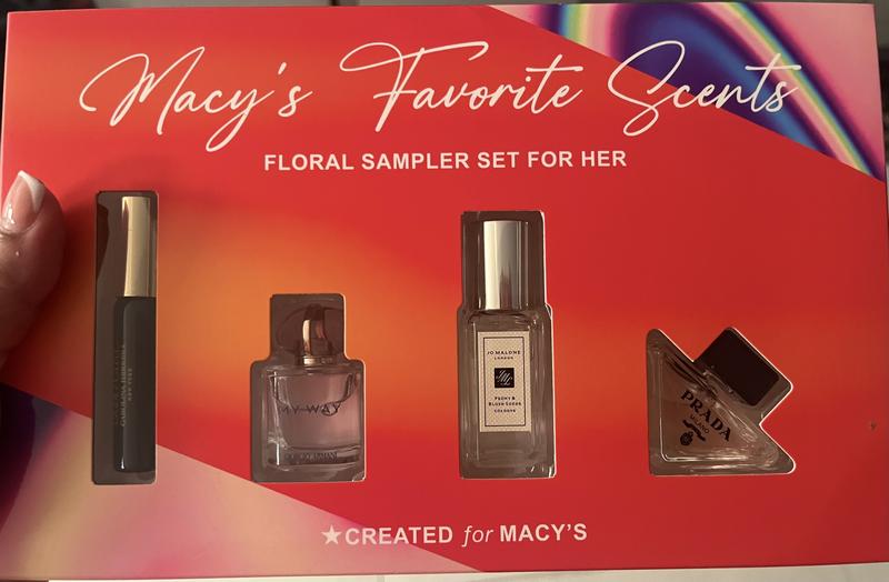 Macy's フローラルサンプラーセット Created For Macy's 4-Pc. Women's Floral Fragrance Sampler
