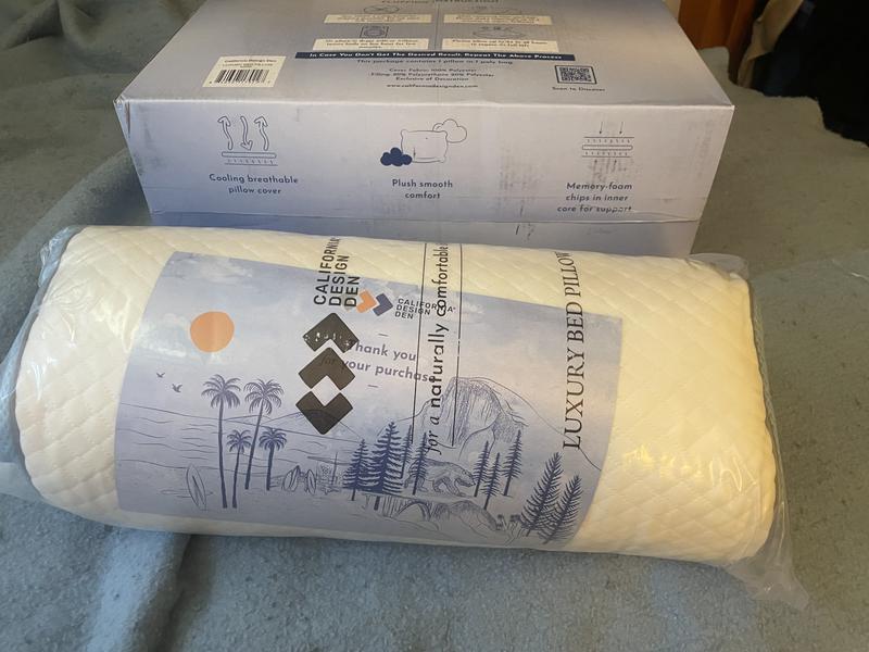 Pillow as I received it