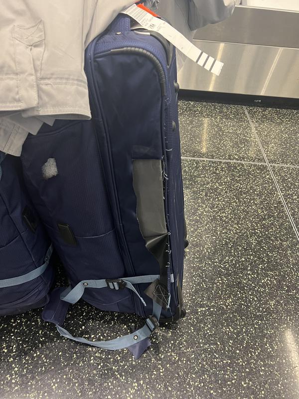 Ripped bag
