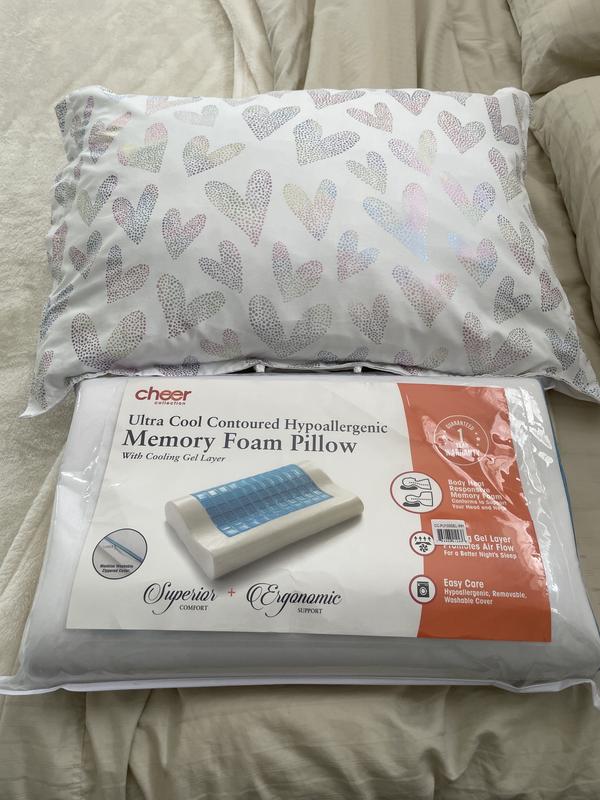Compared to standard pillow