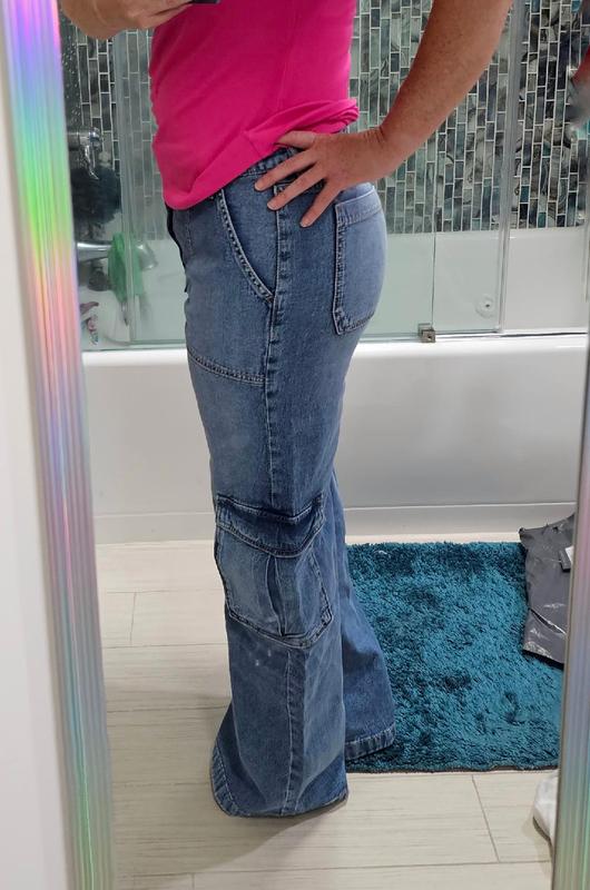 I'm definitely no model, but these jeans made me feel cute!