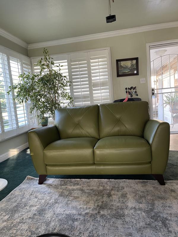 Myia 85 Leather Sofa Created for Macy s Macy s