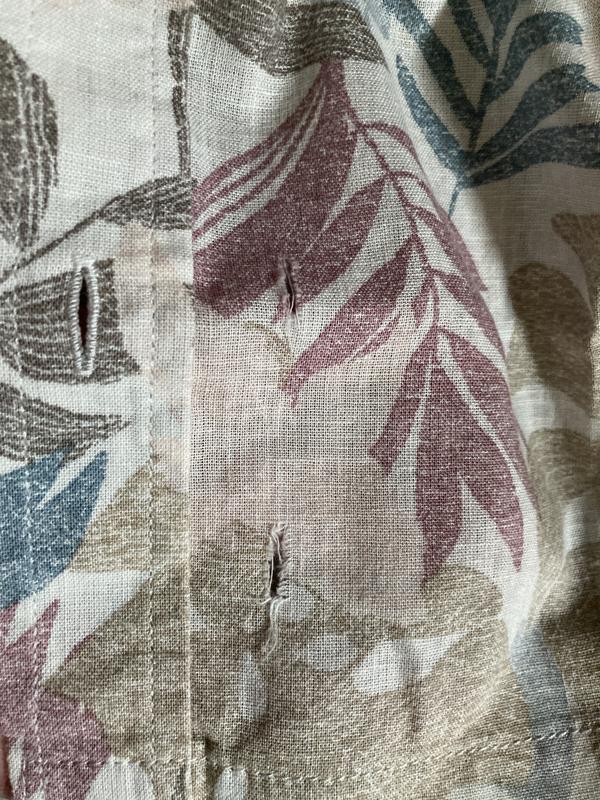 Men's Dan Regular-Fit Leaf-Print Linen Blend Button-Down Shirt, Exclusively at Macy's 