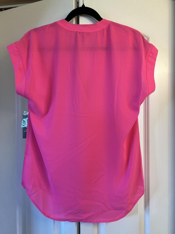 売れ筋商品|||スタイルアンドコー カットソー トップス レディース Plus Size Printed Shine V-Neck Blouse, Created for Macy's Floral Pinkrain Style & Co Plus Size Printed Shine V-neck Blouse, Created