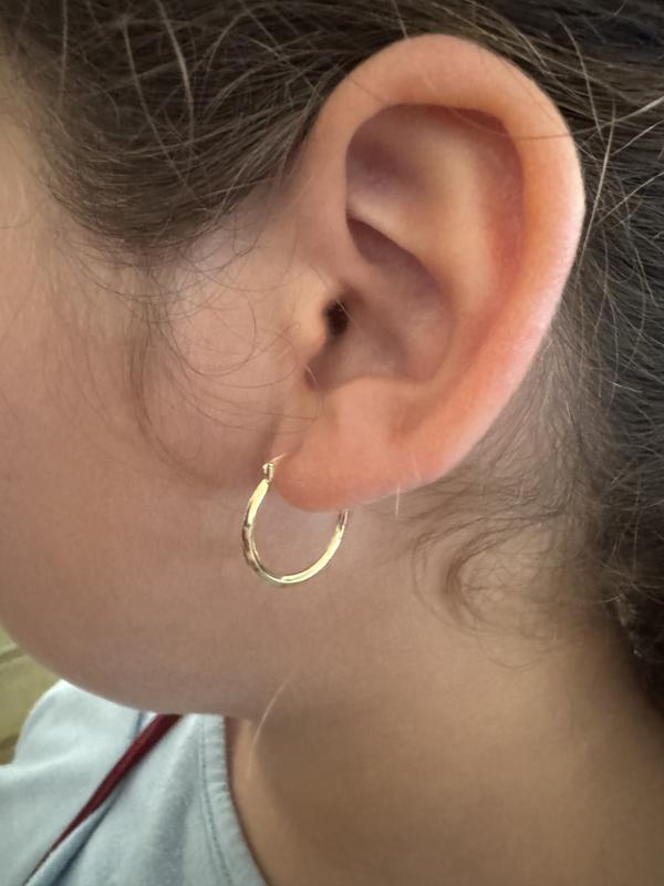 Left ear backwards...