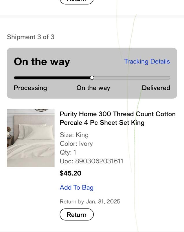 Proof of not delivered