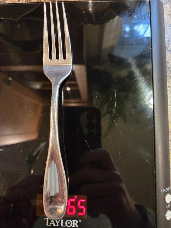 Shiny new silverware weighs less than my 13 year old Oneida Voss set