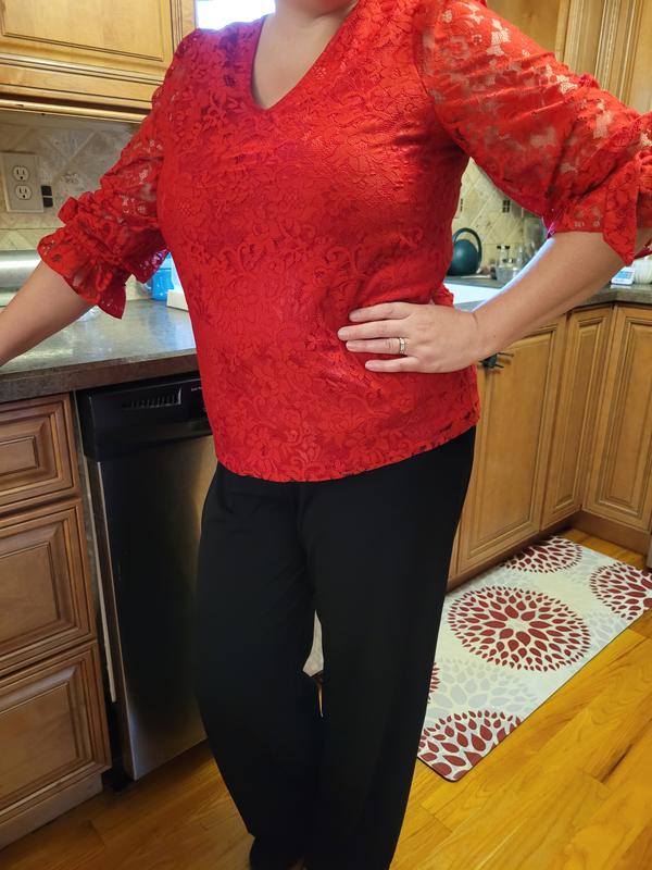 Looks great with black pants!