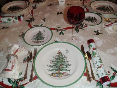 Our place setting!