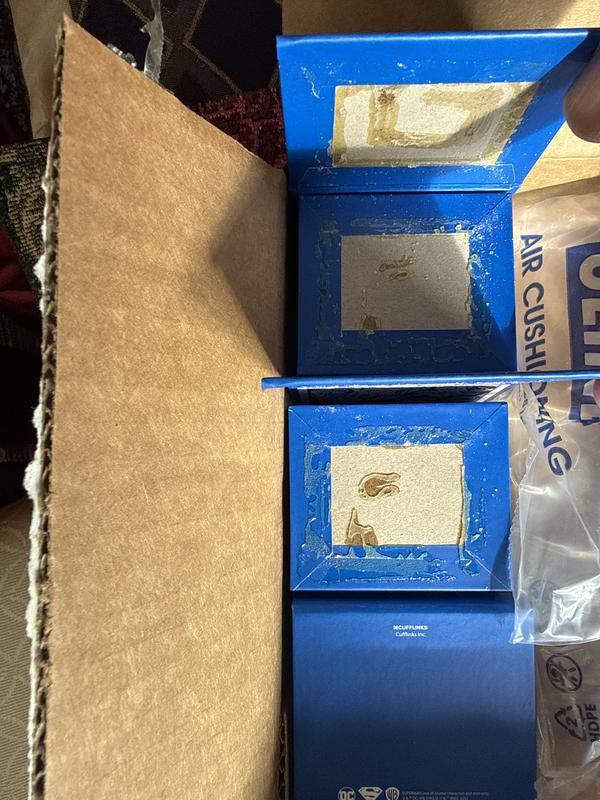 Box fallen apart!