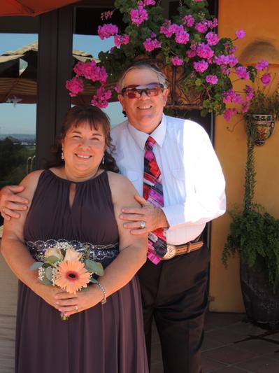 At my son's wedding 07 2015