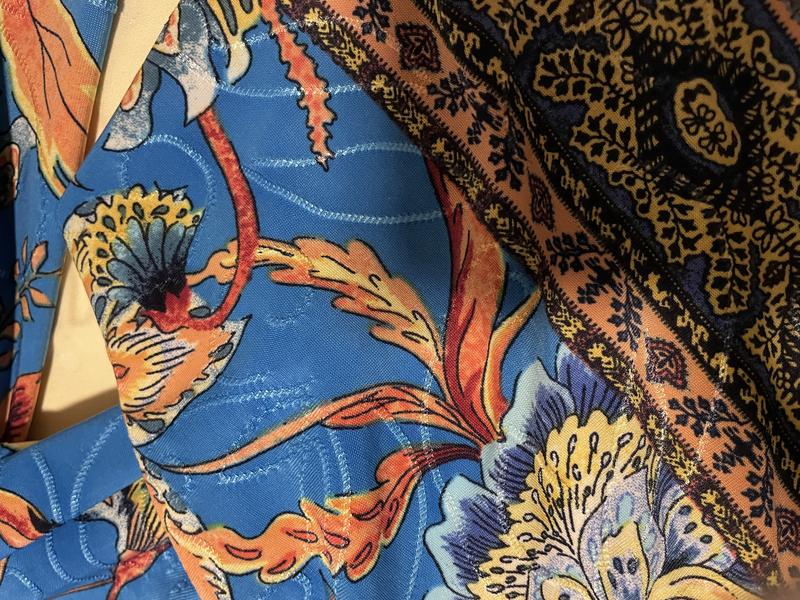 Detail of luxurious patterns