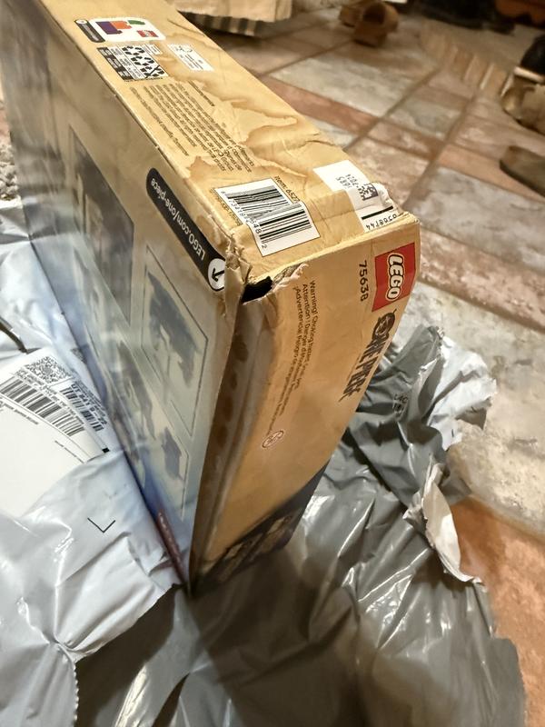 Would be nice if new meant sealed and not damaged.