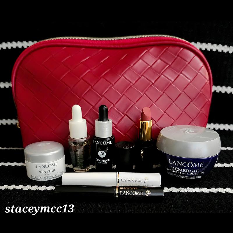 Lancôme 8 piece gift set with purchase
