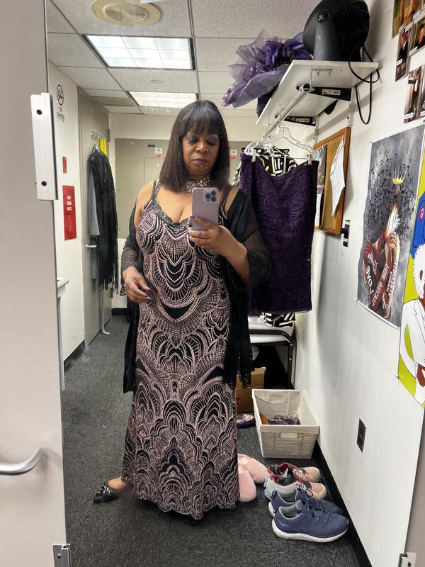 Anissa Glitter Knit Gown in Cobalt, Red or Aqua
