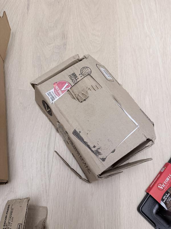 Someone returned item and they were sent back to me with open box ( horrible)
