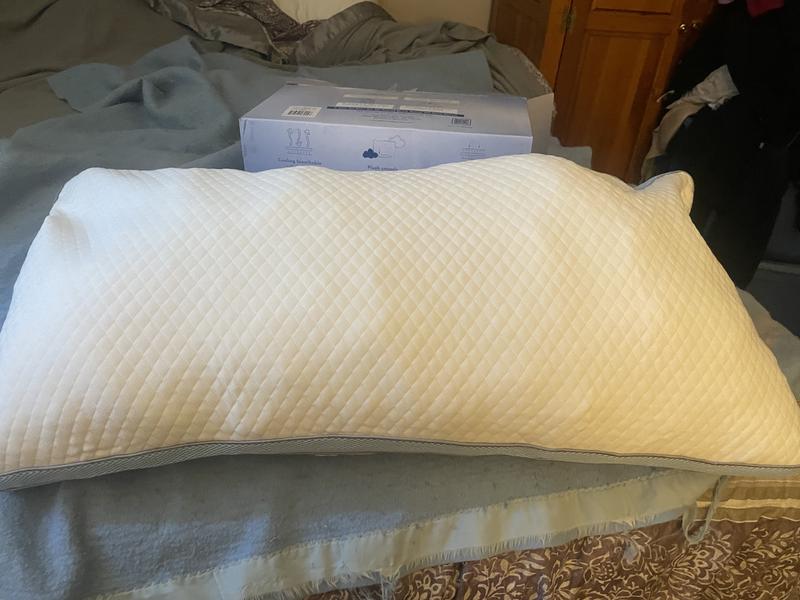 Pillow during resting process