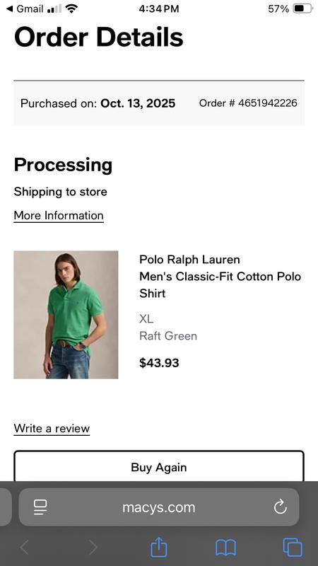 Men's Classic-Fit Cotton Polo Shirt
