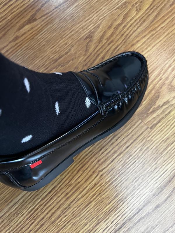 Very nice profile and shine to the patent leather