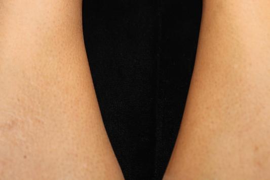 right side is smooth & silky