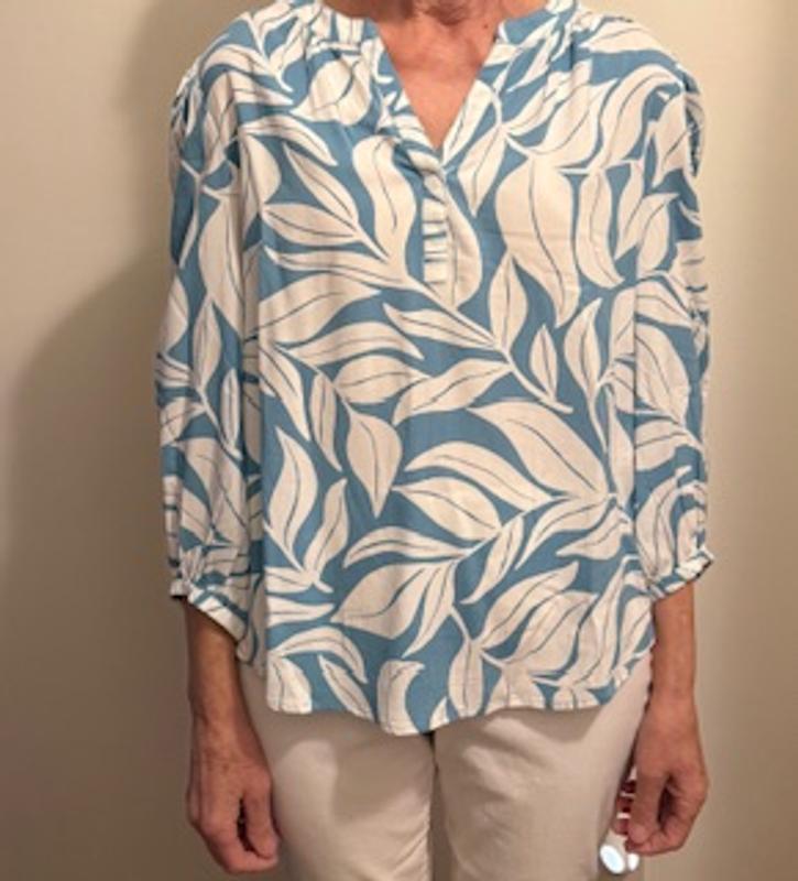 Stye & Co Split Neck Blouse