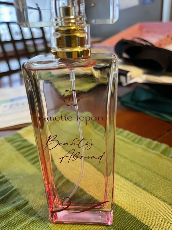 Large bottle of perfume