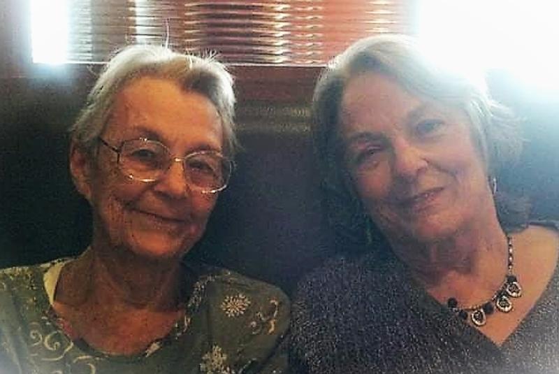 Mom and I.  97 and 77.