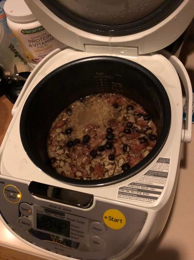 Pic of the oats I made