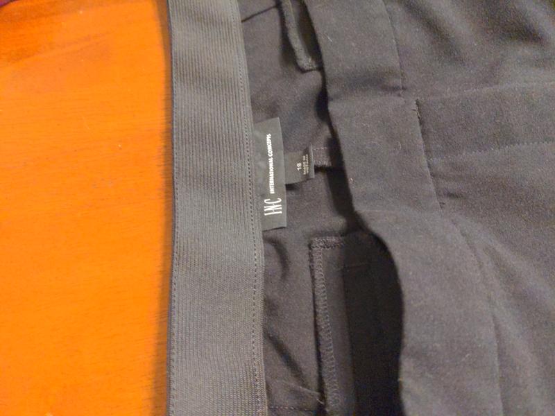 Invisible elastic waistband