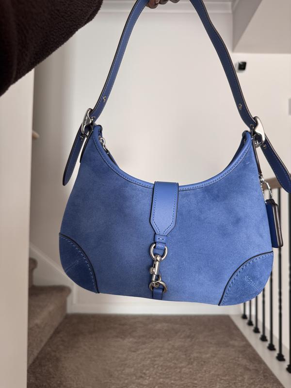 COACH The Coach Originals Suede Hamptons Hobo Shoulder Bag COACH The Coach Originals Suede Hamptons Hobo Shoulder Bag
