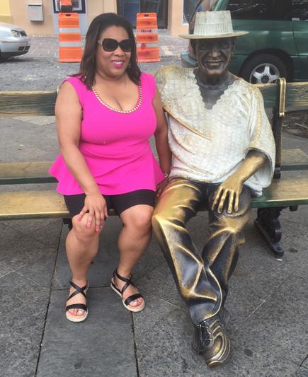 Enjoying the sites in Puerto Rico!