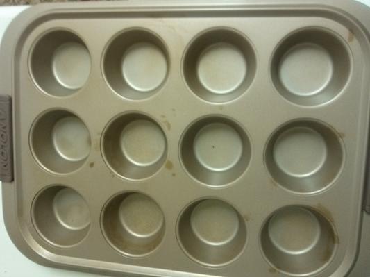 After the first batch of muffins