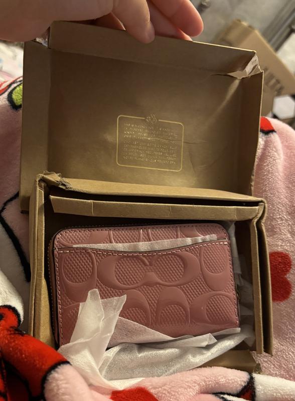 Offers Coach Compact Id Wallet In Signature Leather