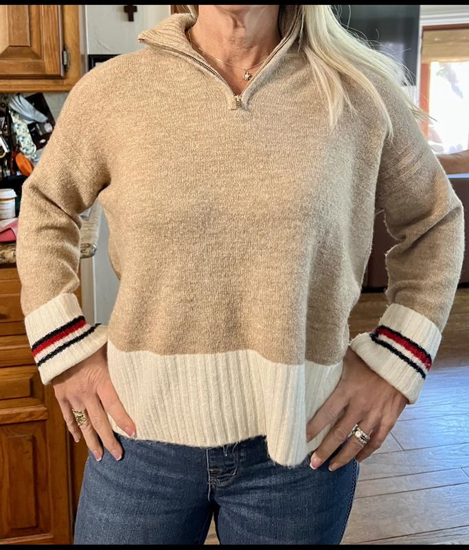 Loving my new sweater!