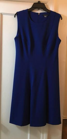 The front of the dress