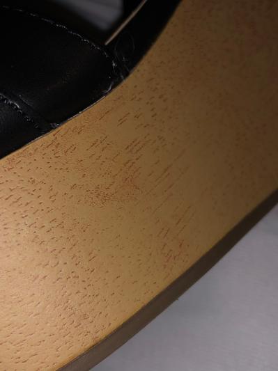 Closeup of wood tone