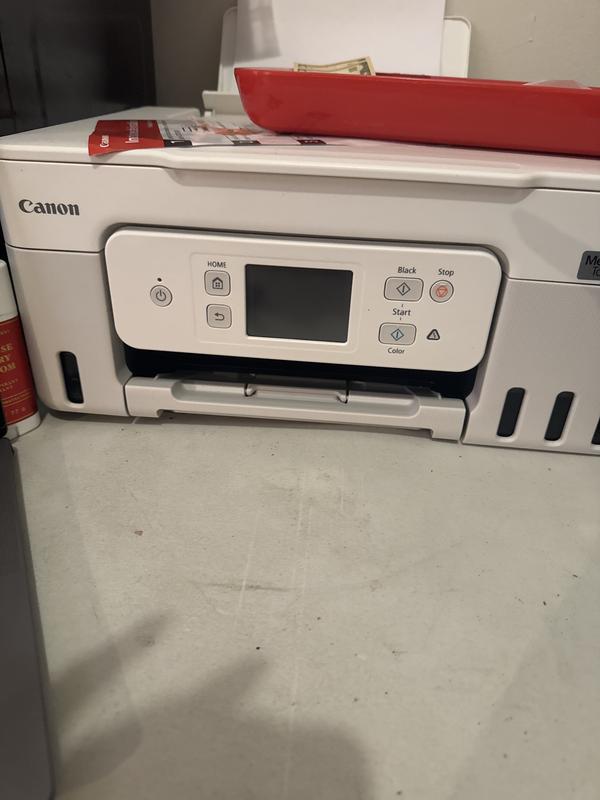 My laptop and my new printer