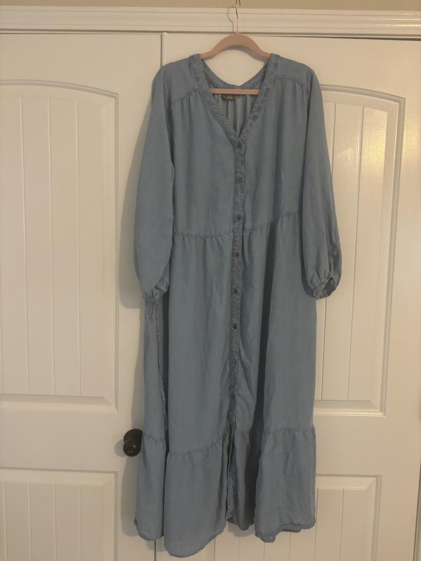 Without the belt tied