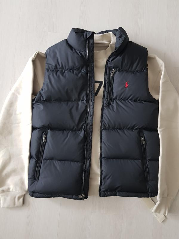 Ralph Lauren Boys' Water-Repellent Down Vest - Little Kid, Big Kid 