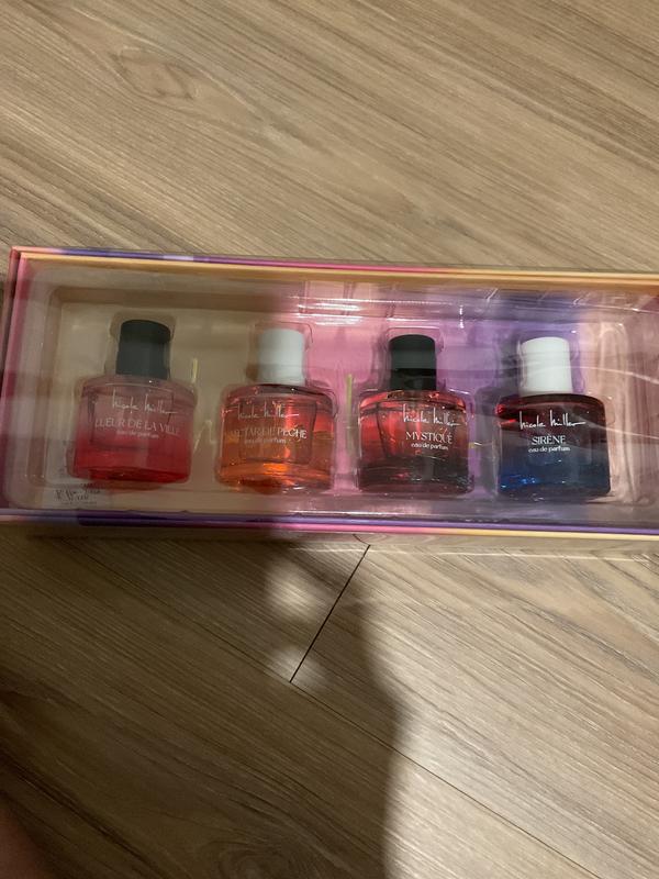 Nicole Miller - バスルームセット、樹脂カウンタートップアクセサリー2個(Kendall Collection、Oas Sydney Matte Black Bath Accessories by Nicole Miller