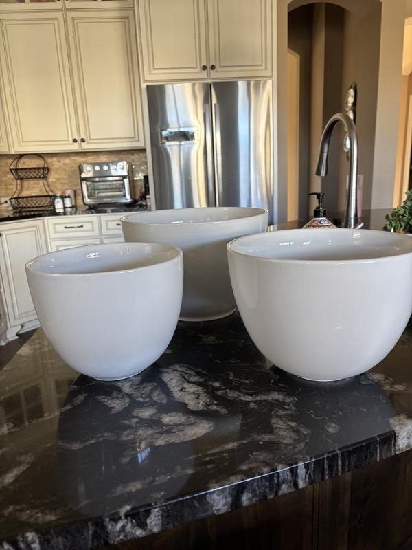 All bowls extra deep