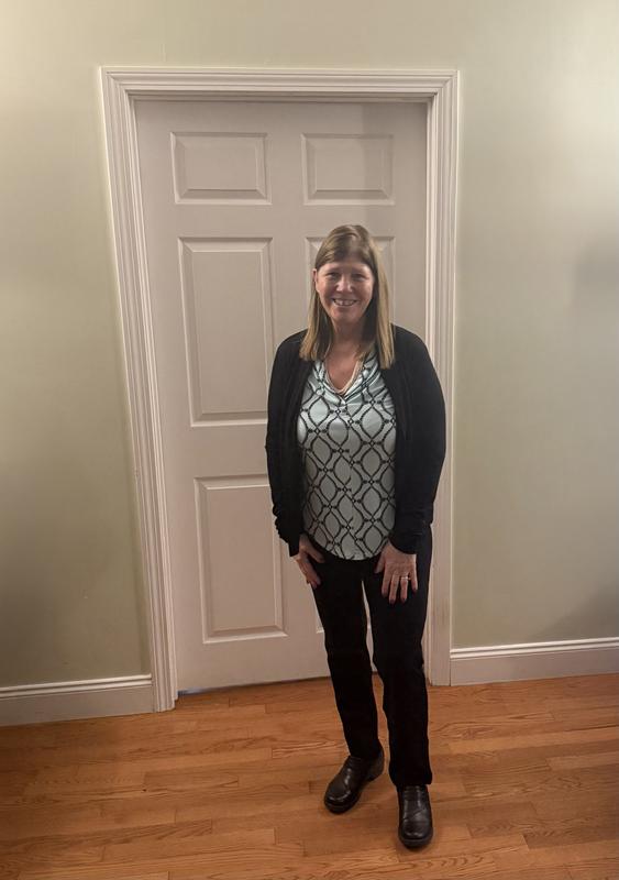 A sweater goes great with the shirt