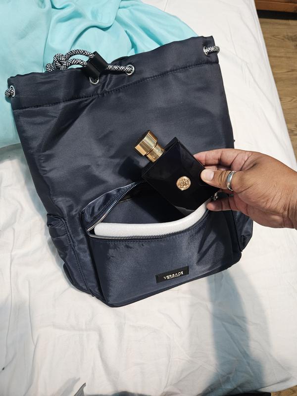 The New Versace Bag and Cologne Combo!
