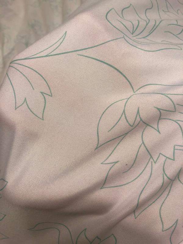 Duvet is see through thin